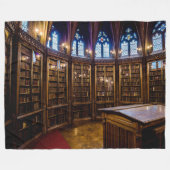 COUVERTURE POLAIRE BIBLIOTHÈQUE RONDE (Devant (Horizontal))