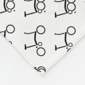 Couverture Polaire Bicyclette se pliante de vélo de Brompton (Coin)
