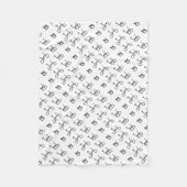 Couverture Polaire Bicyclette se pliante de vélo de Brompton (Devant)