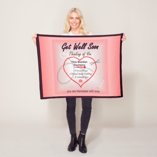 Couverture Polaire Bien Bientôt #1 Blanche polaire (En situation)