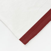 Couverture Polaire Bienheureuse Mère avec Photos Blanche Toison (Coin)