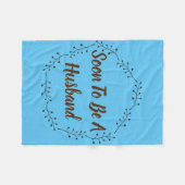 Couverture Polaire Bientôt Être Un Mari (Devant (Horizontal))