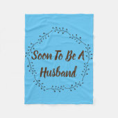 Couverture Polaire Bientôt Être Un Mari (Devant)