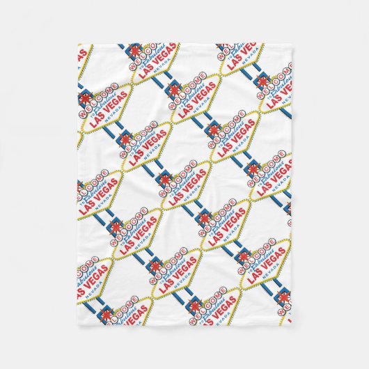 Couverture Polaire Bienvenue à Las Vegas (Devant)