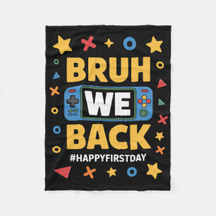 Couverture Polaire Bienvenue Ck à l'école drôle gamer bruh nous Ck to
