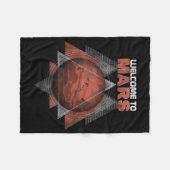 Couverture Polaire Bienvenue sur Mars Solar System Space Planet (Devant (Horizontal))