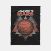 Couverture Polaire Bienvenue sur Mars Solar System Space Planet (Devant)