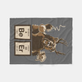 Couverture Polaire Bière découverte par ours de chimie (Devant (Horizontal))