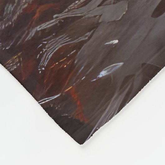 Couverture Polaire Biewer Terrier équitation Moto Halloween Effrayer (Coin)