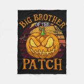 Couverture Polaire Big Brother Du Groupe Patch Family Halloween (Devant)