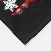 Couverture Polaire Big Nick Energy Funny Santa Ugly Christmas Sweater (Coin)