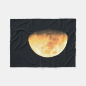 Couverture Polaire Big Old Moon fbcna (Devant (Horizontal))