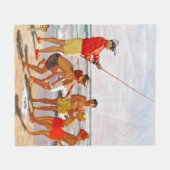 Couverture Polaire Big Pole Little Fish par Richard Sargent (Devant (Horizontal))