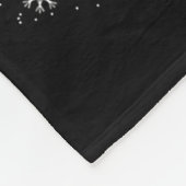 Couverture Polaire Bigfoot Carrying Christmas Tree Sasquatch Believer (Coin)