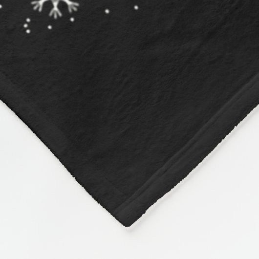 Couverture Polaire Bigfoot Carrying Christmas Tree Sasquatch Believer (Coin)