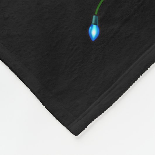 Couverture Polaire Bigfoot Christmas Shirts Boys Men Xmas Tree Lights (Coin)