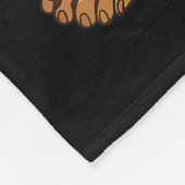 Couverture Polaire Bigfoot Christmas Tree Lights Xmas Boys Men Sasqua (Coin)