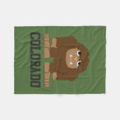 Couverture Polaire Bigfoot Colorado (Devant (Horizontal))
