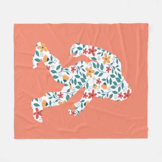 COUVERTURE POLAIRE BIGFOOT FLORAL (Devant (Horizontal))