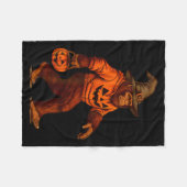 Couverture Polaire Bigfoot Halloween Trick Or Treat Sasquatch Costume (Devant (Horizontal))