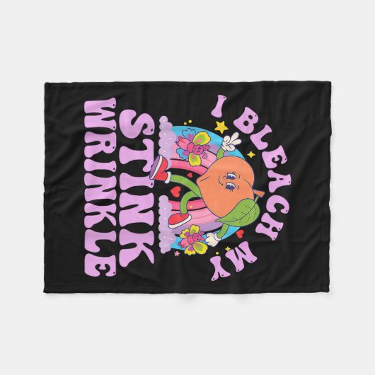 Couverture Polaire Bigfoot Playing Guitar Rock Funny Christmas Night (Devant (Horizontal))