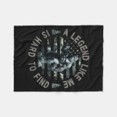 Couverture Polaire Bigfoot Sasquatch A Legend Like Me Is Hard To Find (Devant (Horizontal))