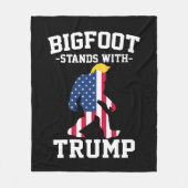 Couverture Polaire Bigfoot Se Déplace Avec Les Élections Trump De 202 (Devant)