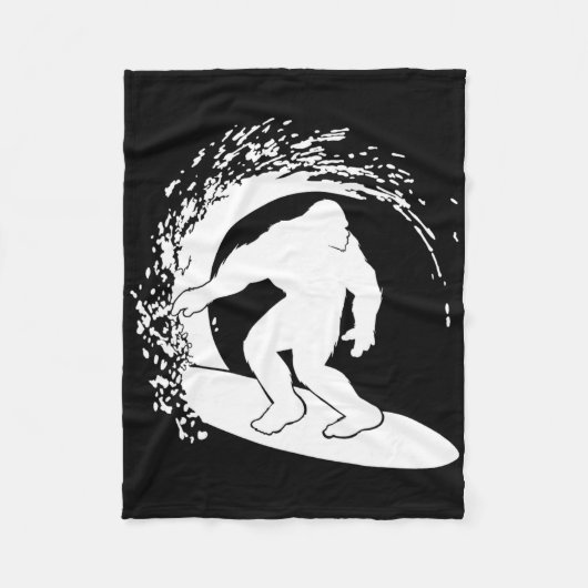 Couverture Polaire Bigfoot Surfing (Devant)