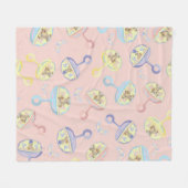 Couverture Polaire Bijoux Blanket Bear Rattle (Devant (Horizontal))