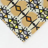 Couverture Polaire Bijoux du Congo - Blanche en polaire (Coin)