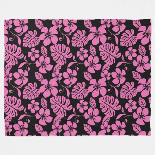 COUVERTURE POLAIRE BIKINI ROSE (NOIR/ROSE) (Devant (Horizontal))