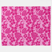 COUVERTURE POLAIRE BIKINI ROSE (ROSES) (Devant (Horizontal))