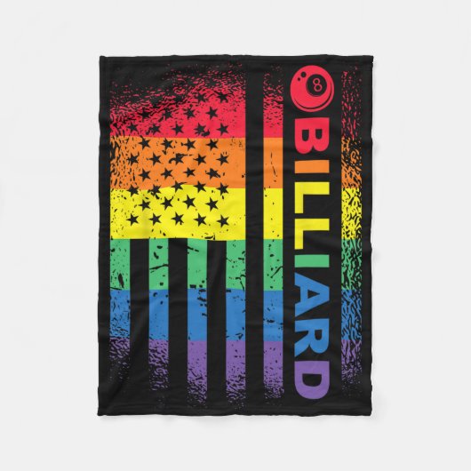 Couverture Polaire Billard Billard Billard américain Billiard - Bil (Devant)