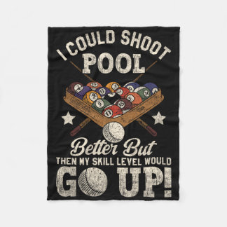 Couverture Polaire Billard Skull Pool Jeu Je Pouvais Tirer Mieux Sku