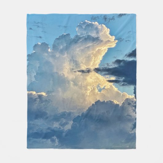COUVERTURE POLAIRE BILLOWING CLOUDS (Devant)