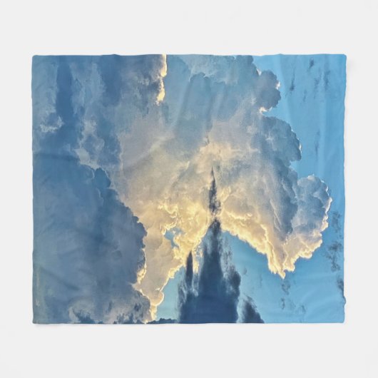 COUVERTURE POLAIRE BILLOWING CLOUDS (Devant (Horizontal))