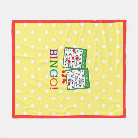 Couverture Polaire Bingo ! (Devant (Horizontal))