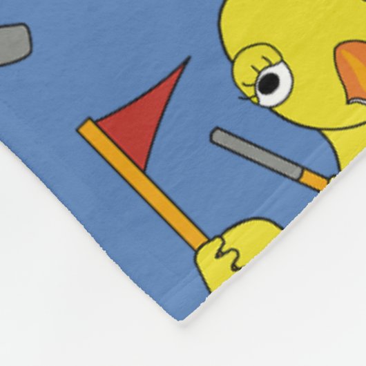 Couverture Polaire Birdie Golfer Chick (Coin)