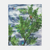 Couverture Polaire Birdsnest Falls Fleece Blanche (Devant)