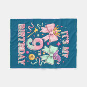 Couverture Polaire Birthday It's My 9th Birthday Cute Magical Princes (Devant (Horizontal))