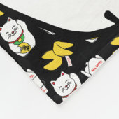 Couverture Polaire Biscuit de bonne chance chanceux japonais de chat (Coin)