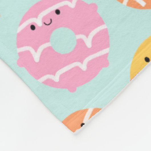 Couverture Polaire Biscuits de la fête de Kawaii (Coin)