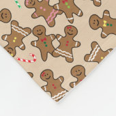 Couverture Polaire Biscuits mignons de bonhommes en pain d'épice de (Coin)