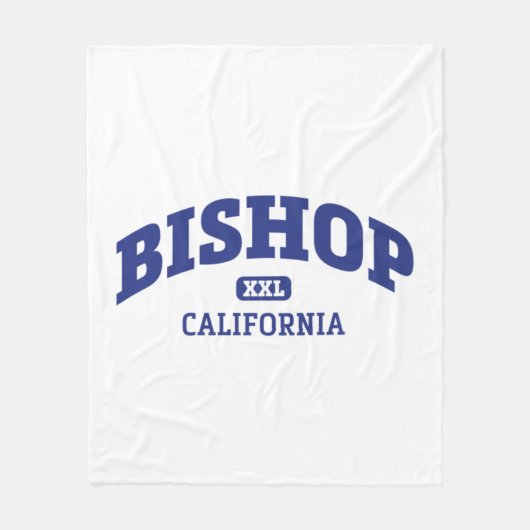 Couverture Polaire Bishop California College Style Rock Escalade Area (Devant)