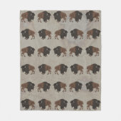 Couverture Polaire Bison Fleece Blanket (Devant)