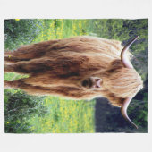 Couverture Polaire Bison magnifique (Devant (Horizontal))
