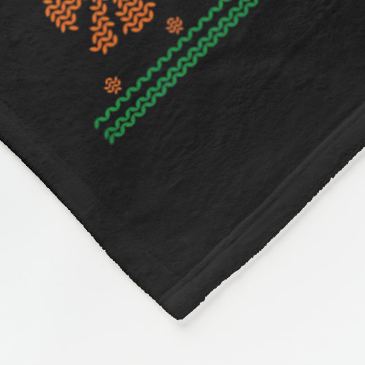 Couverture Polaire Bite Me Gingerbread Man - Funny Ugly Christmas Swe (Coin)