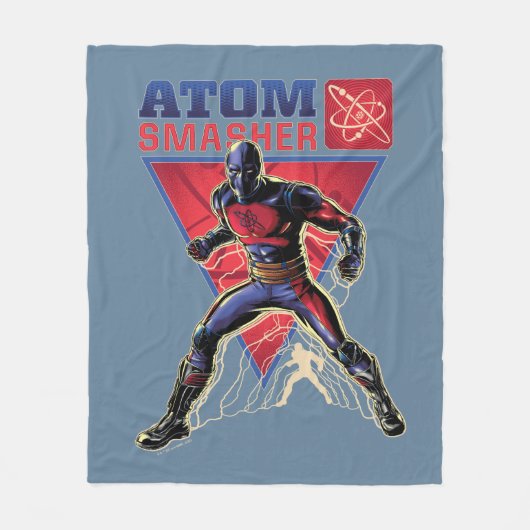Couverture Polaire Black Adam | Atom Smasher Character Graphic (Devant)