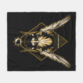 Couverture Polaire Black Adam | Hawkman Helmet Graphic (Devant (Horizontal))