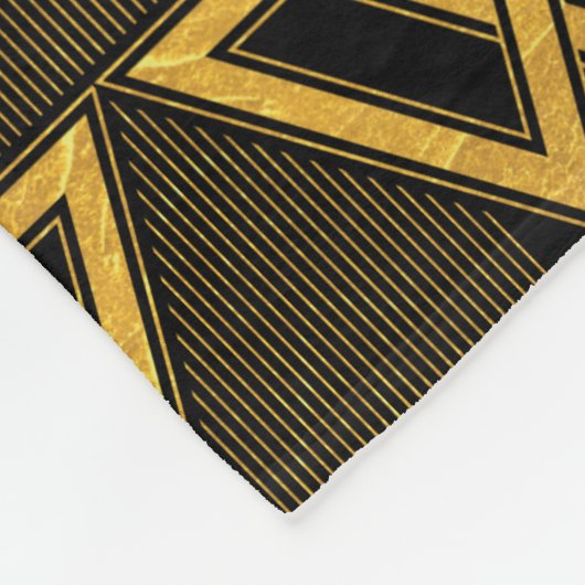 Couverture Polaire Black Adam Lightning Bolt Triangular Pattern (Coin)